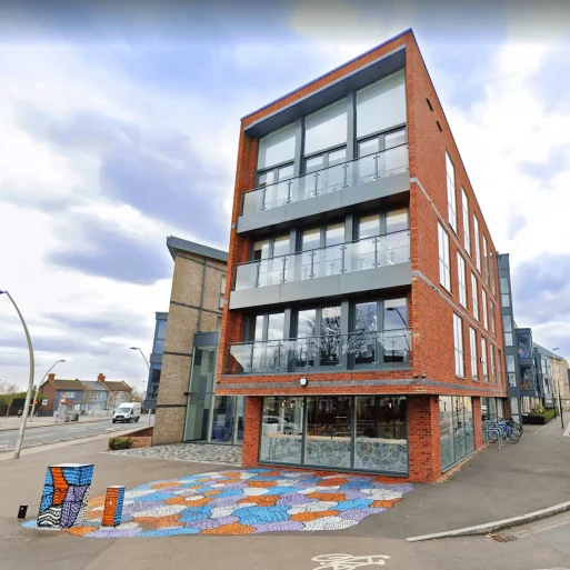 Photo of the Mainyard Studios Leyton building exterior at 102 Rookery Court